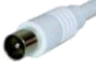 Co-ax aerial connector