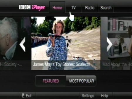 BBC iPlayer on the Nintendo Wii