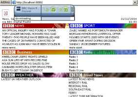 BBC Data feed over DAB