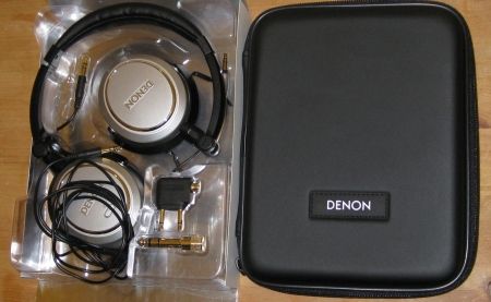 Contents of Denon AH-NC732 box