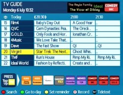 Sky EPG