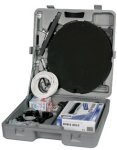 Portable camping satellite TV kit