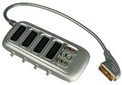 Bush 4-way SCART switch