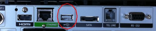 Sky Box USB Slot