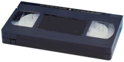 A VHS Video cassette
